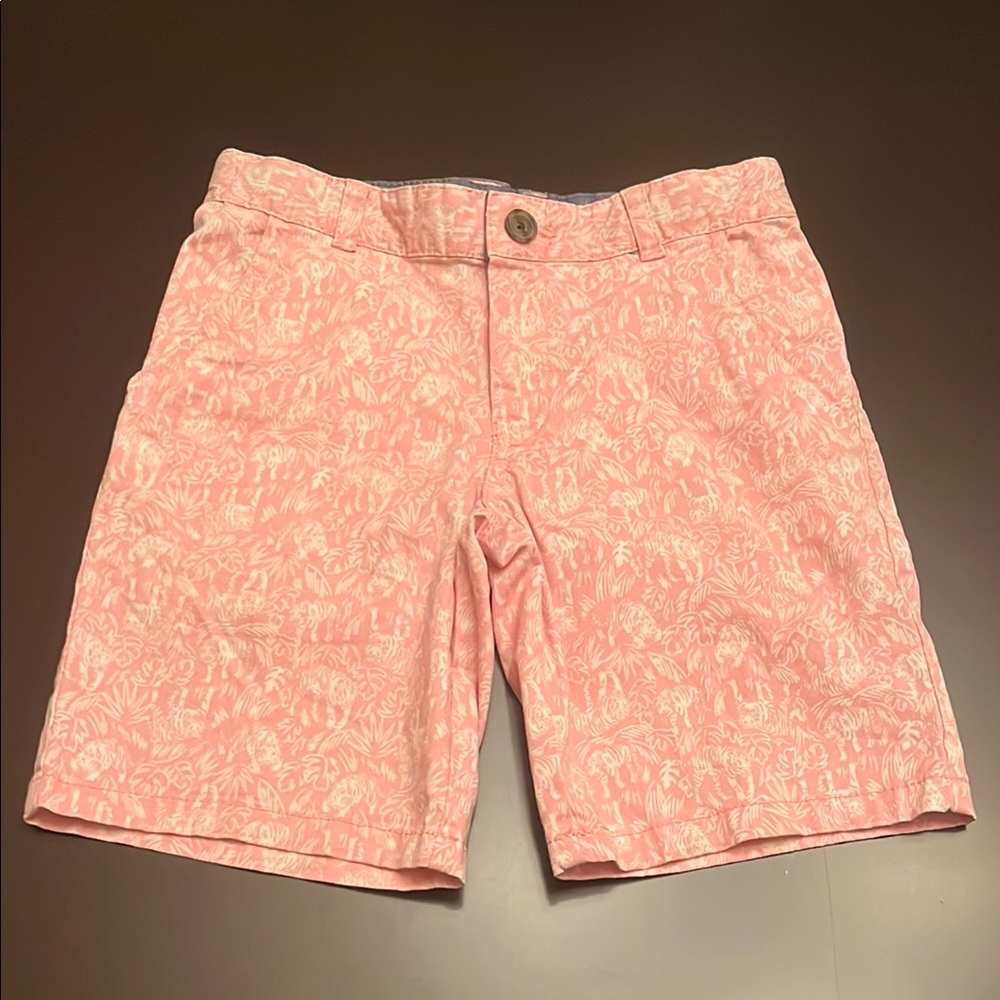 Cat & Jack Boys Pink Jungle Shorts size 10